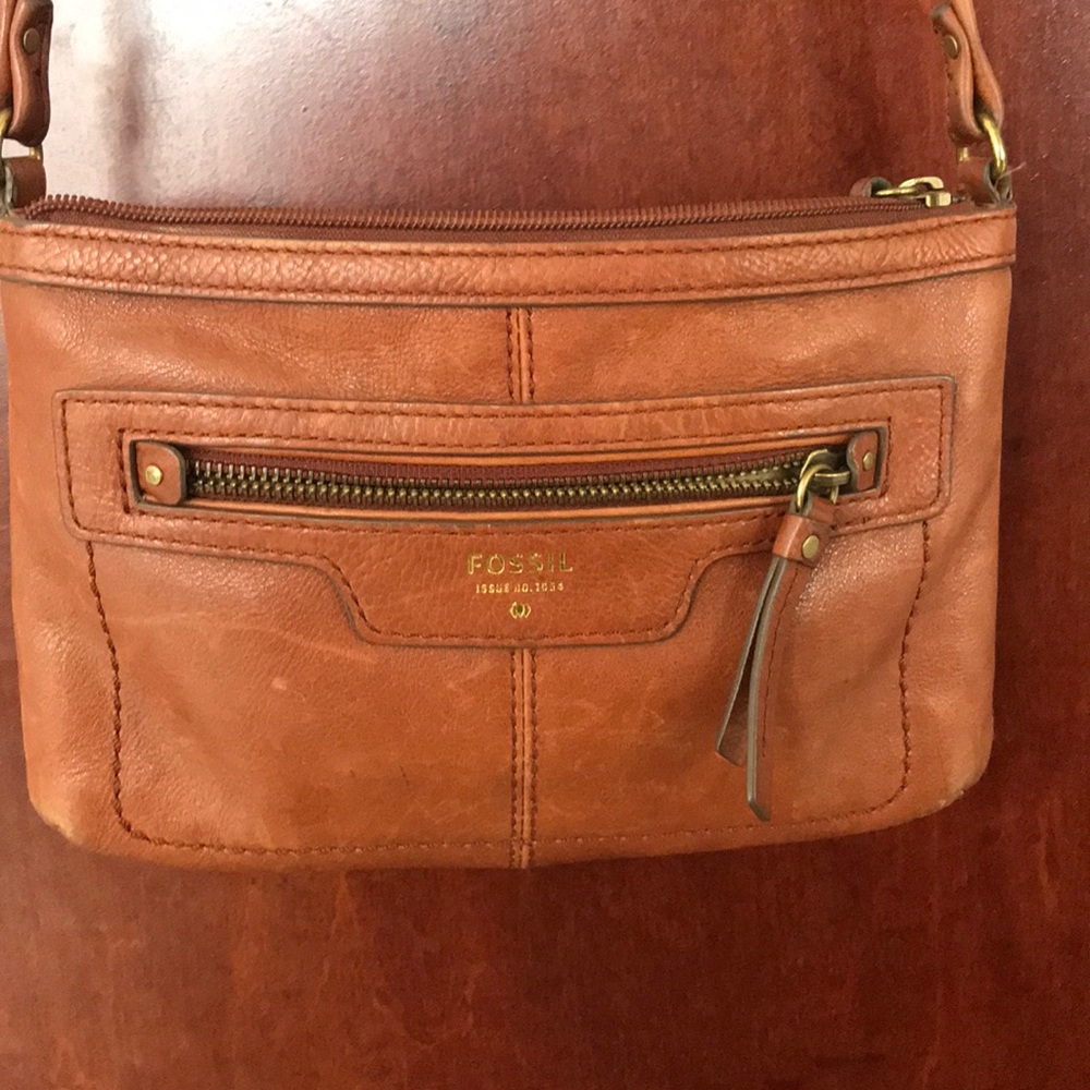 Fossil Brown Leather Purse
